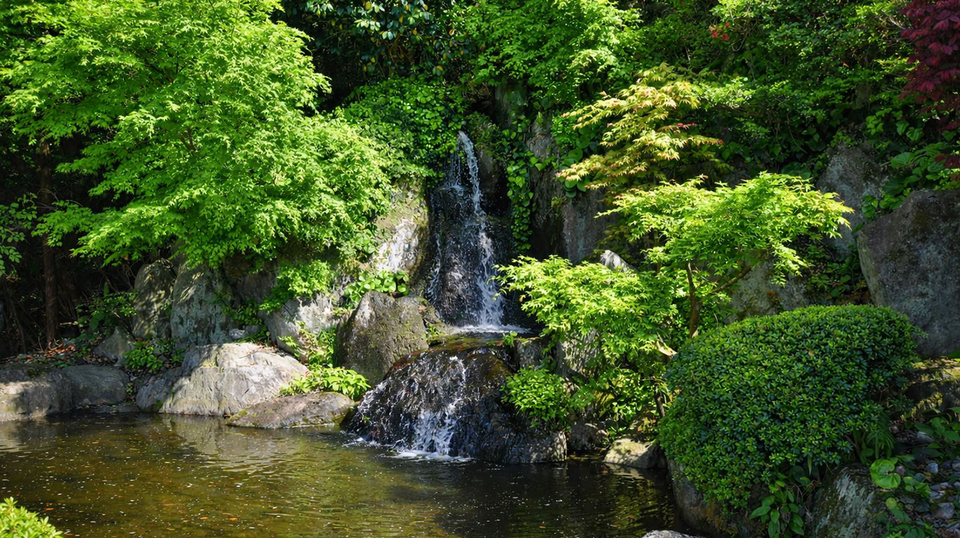 甘露の滝（季節の景色）